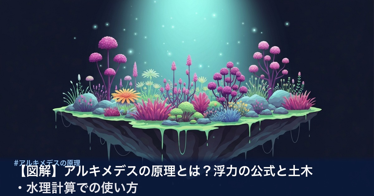 アルキメデスの原理のアイキャッチ画像