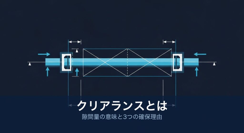 クリアランスとは｜図解イラスト