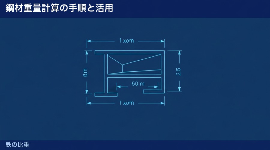 鉄の比重 図解②