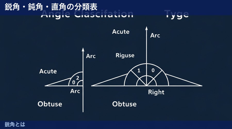 鋭角とはの図解①