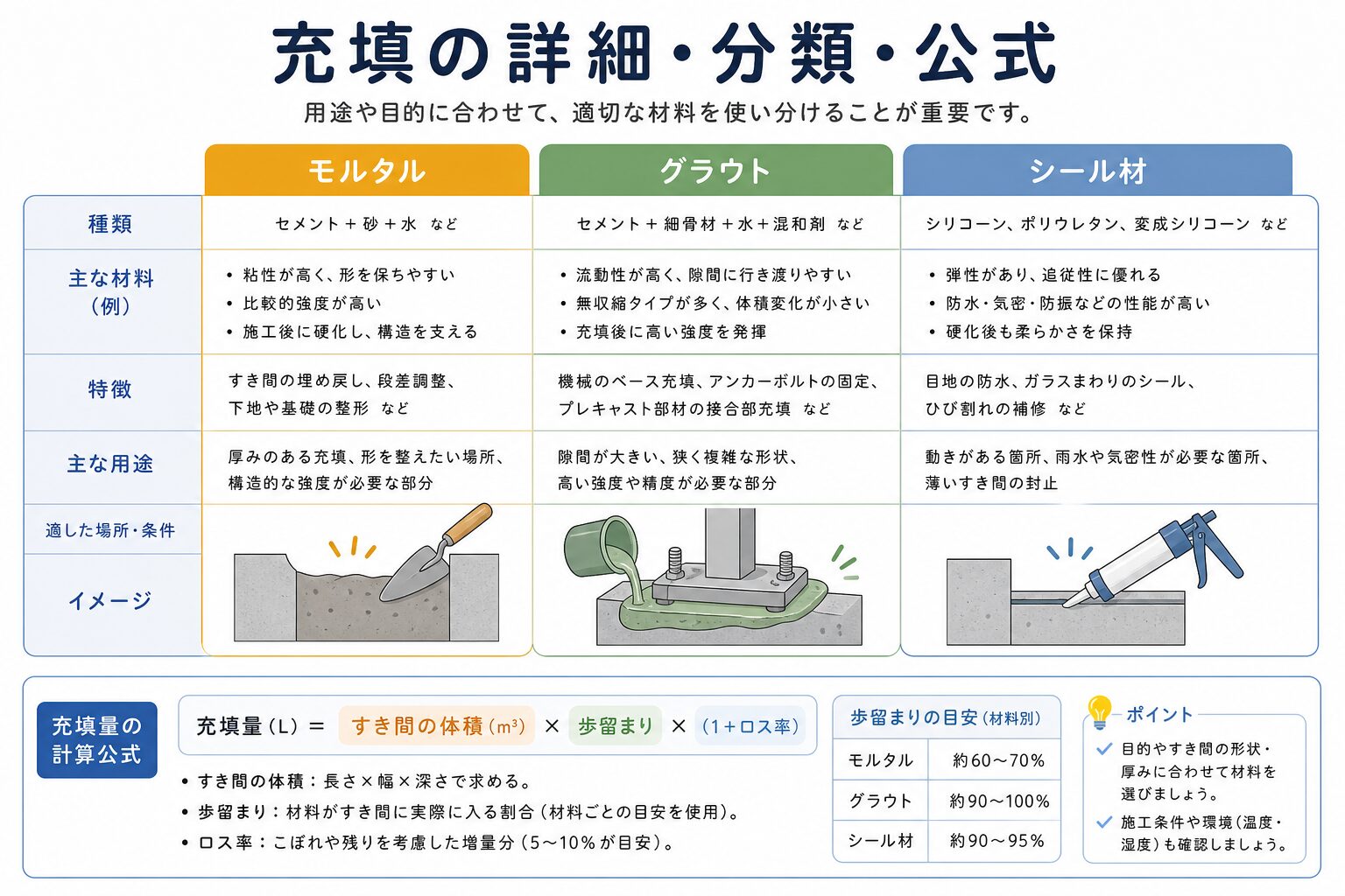 充填とはの図解①