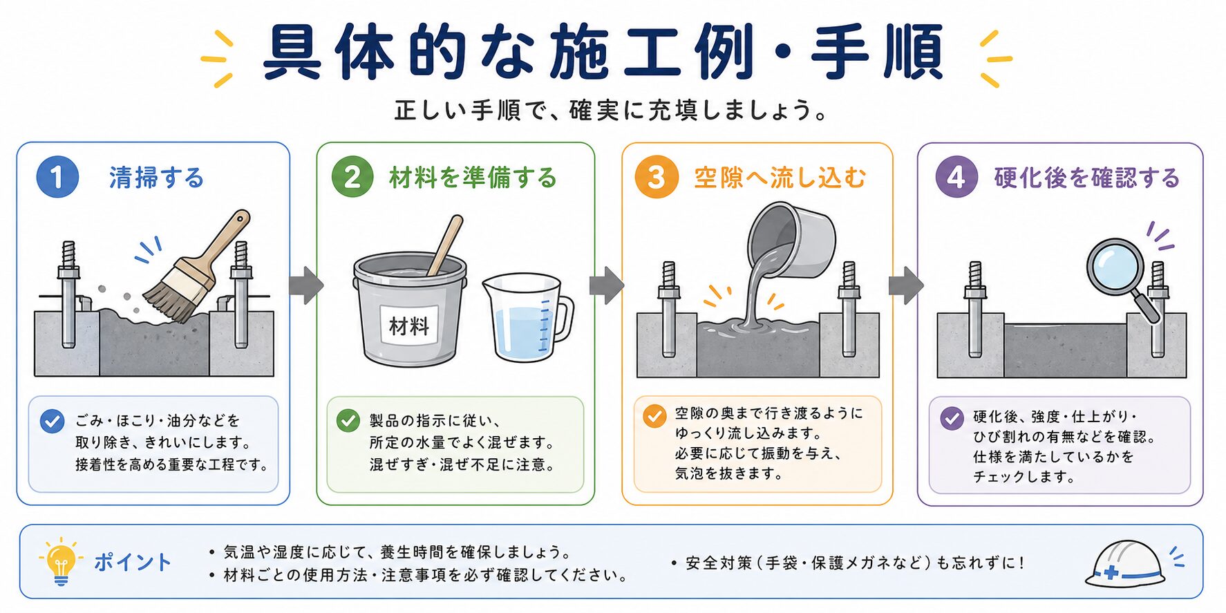 充填とはの図解②