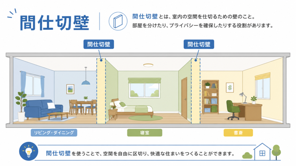 間仕切壁のアイキャッチ画像