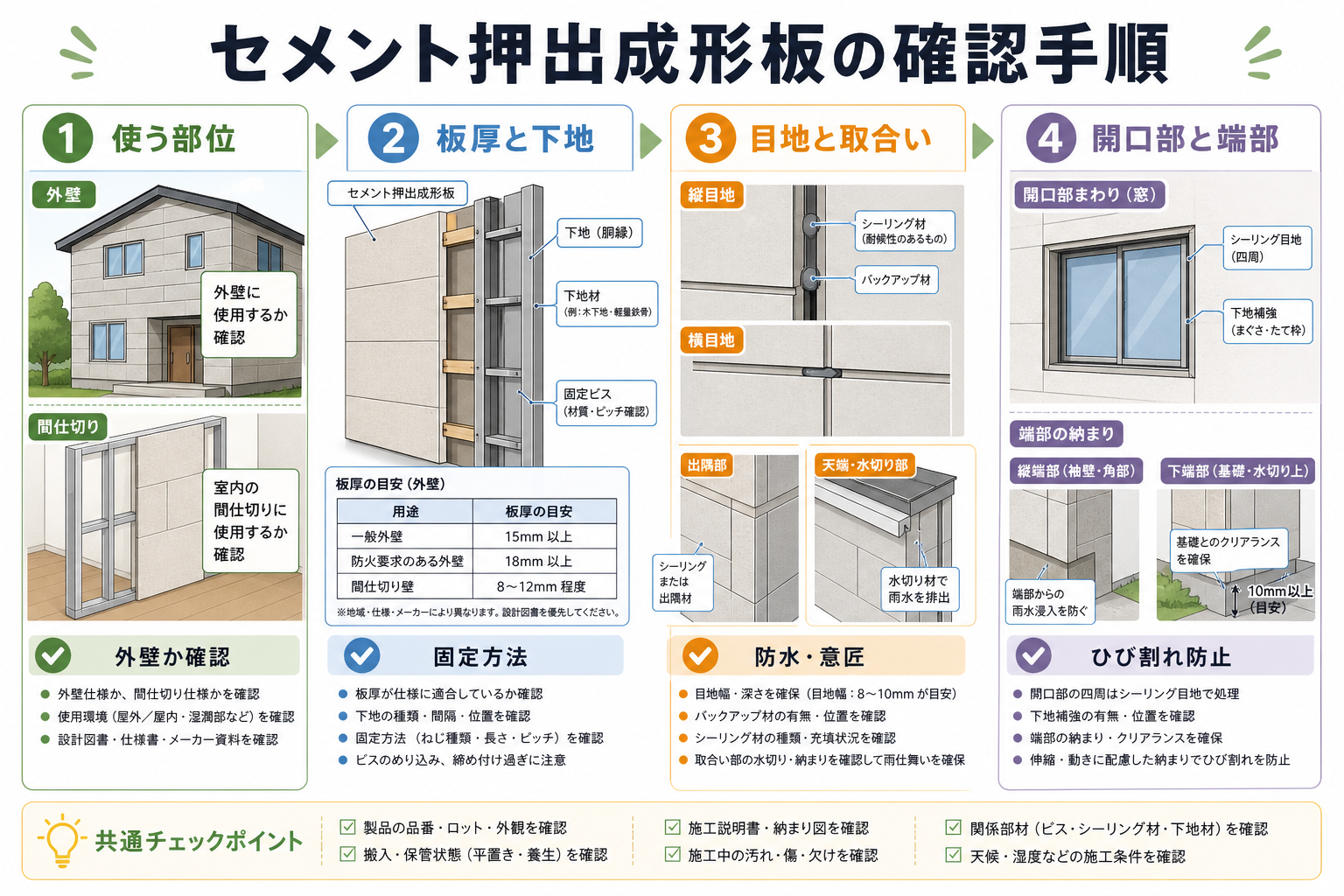 セメント押出成形板の図解②
