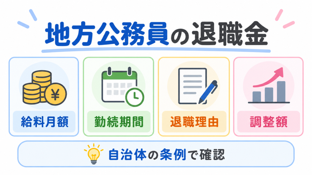 退職金地方公務員のアイキャッチ画像