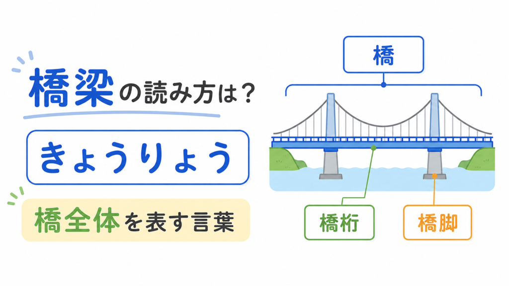 橋梁読み方のアイキャッチ画像