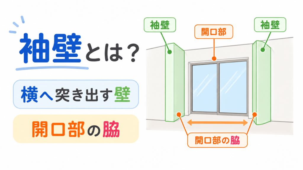 袖壁のアイキャッチ画像