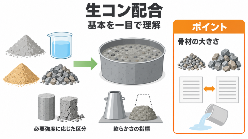 生コン配合のアイキャッチ画像